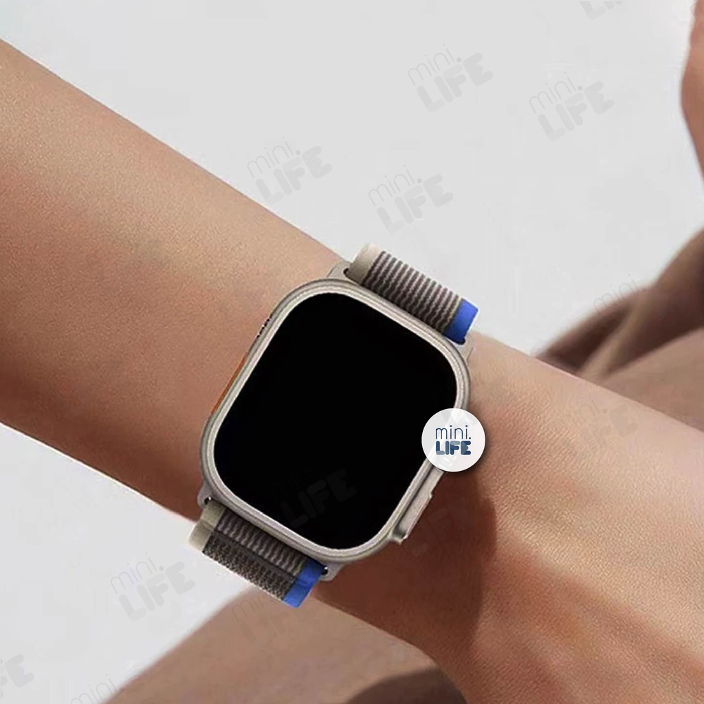 [ พร้อมส่ง ] สาย ผ้า สำหรับ iWatch trail loop band Strap สาย nylon series 1 - 10 se Ultra