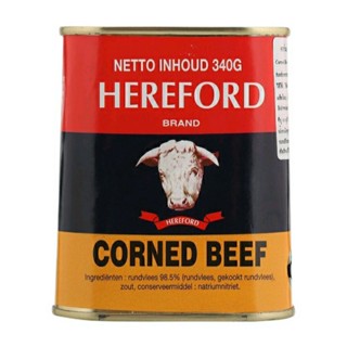 เนื้อโคบดปรุงสุก Hereford Corned Beef (Fully Cooked Beef Terrine) 340g