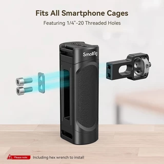 SmallRig Universal Phone Video Rig Kit with Handles, Aluminum Handheld Stabilizer for Live Streaming or Vlogging - 4121