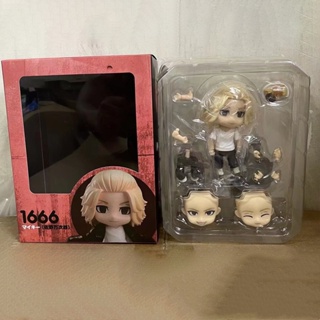 ของเล่น Tokyo Avengers Q Version Nendoroid 1666# ฟิกเกอร์ Macchi Manjiro Sano Change Face ขยับได้