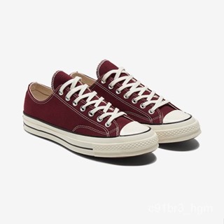 【ของแท้ 100%】Converse Chuck Taylor All Star 70 hi รองเท้าผ้าใบหุ้มข้อ คอนเวิร์ส 1970s รองเท้าผ้าใบ canvas shoe