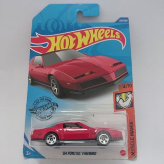 รถเหล็ก Hotwheels 84 PONTIAC FIREBIRD (ib38)