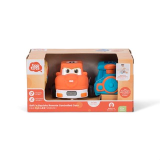 Top Tots Soft n Squishy Remote Controlled Cars - Blue &amp; Orange ToysRUs (931832)