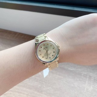 ⌚🌈นาฬิกาข้อมือ ผู้หญิง สีทองสวยมากกก
NEWCoach Ladies Analog Fashion Quartz Watch 
ขนาด34mm