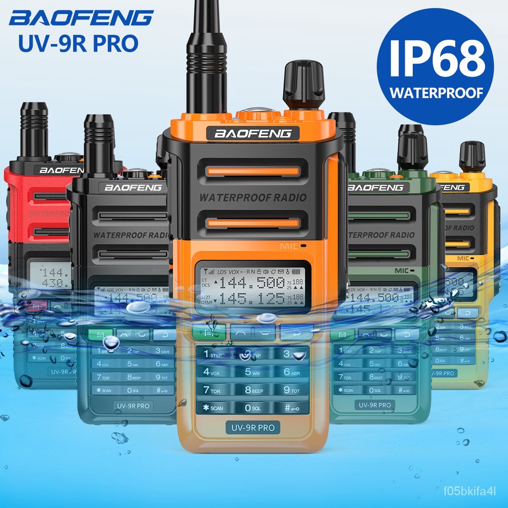 Baofeng UV9R Pro Waterproof IP68 Walkie Talkie High Power Two Way