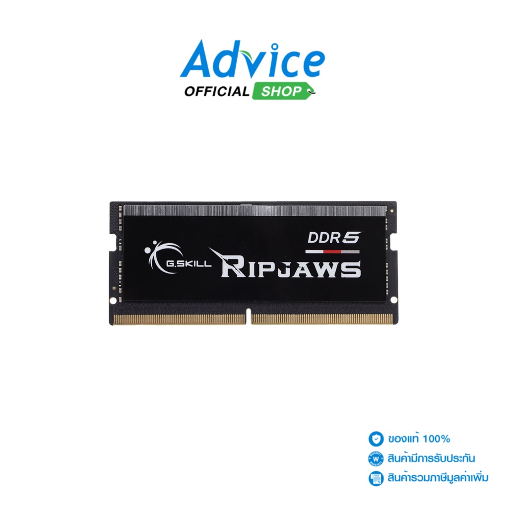 G.SKILL RAM DDR5(4800, NB) 16GB  RIPJAWS (F5-4800S3434A16GX1-RS) - A0148582