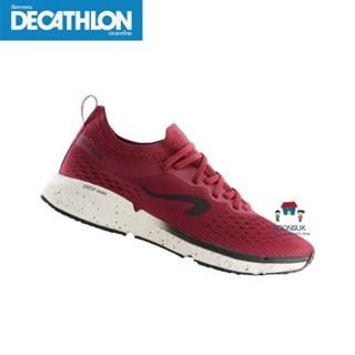 Decathlon ดีแคทลอน รองเท้าวิ่งมาราธอน ผู้หญิง รุ่น KN500 ( สีแดง ) รองเท้าวิ่ง รองเท้า รองเท้าผ้าใบ