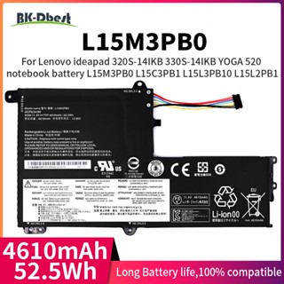 BK-Dbest แบตเตอรี่แล็ปท็อปสำหรับ Lenovo Flex 5 1470 1570 IdeaPad L15L2PB1 L15C2PB1 L15M3PB0คุณภาพสูง