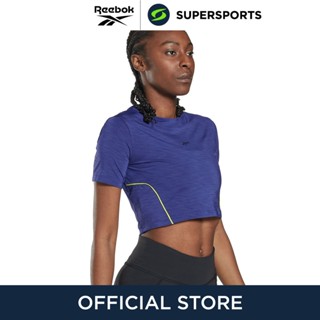 REEBOK Les Mills ACTIVCHILL Style เสื้อออกกำลังกายผู้หญิง เสื้อกีฬา