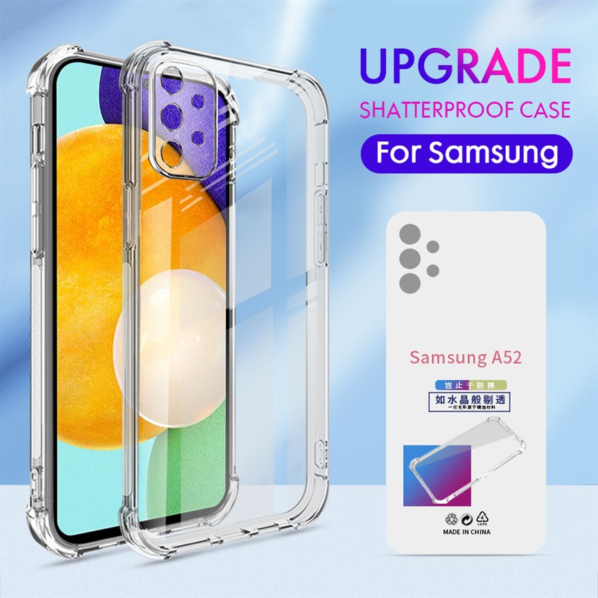 TPU ป้องกันการตกแบบโปร่งใสเคสโทรศัพท์นุ่มสำหรับ Samsung Galaxy S26 S25 S24 FE S23 S22 S21 Note 20 Ultra S20 S10 S9 S8 Plus A07 A17 A37 A57 A06 A16 A26 A36 A56 A05 A15 A25 A35 A55 A04 A14 A24 A34 A54 A73 A53 A33 A23 A13 A72 A52 A32 A22 A12 A51 A31 A50 A30