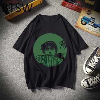 Bubunite เสื้อยืด พิมพ์ลายกราฟิก Rock Lee Naruto Shippuden สไตล์วินเทจ ฮาราจูกุ สําหรับผู้ชาย 2022S-5XL