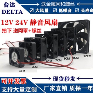 พัดลมระบายความร้อนอินเวอร์เตอร์ DC12V 24V 4 5 6 7 8 9 ขนาด 12 ซม. สําหรับคอมพิวเตอร์