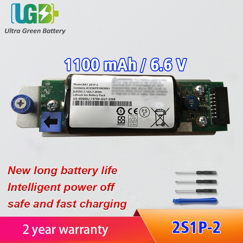 Original ค้างคาว2S1P-2แบตเตอรี่สำหรับ MD3200 MD3200i MD3220i MD3800F MD3260 MD3660I MD3820F 0D668J C