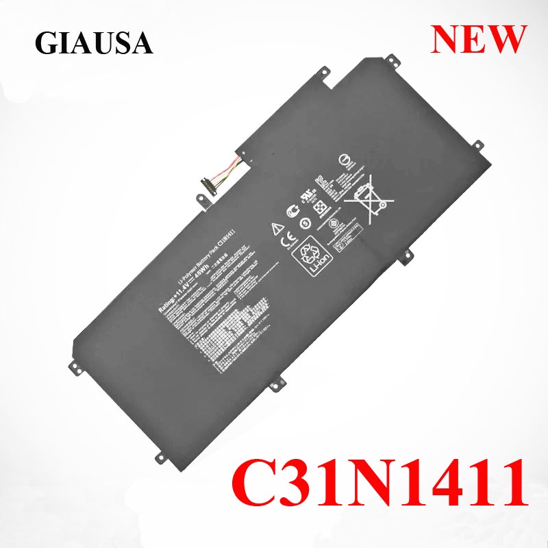ของแท้ C31N1411แบตเตอรี่แล็ปท็อปสำหรับ ASUS Zenbook UX305 UX305F UX305C UX305CA UX305FA U305F U305L 