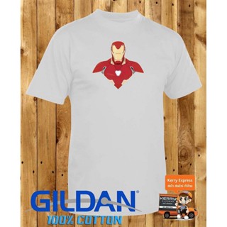 เสื้อยืดแขนสั้น ironman ไอร่อนแมน สีขาวผ้า COTTON 100% เนื้อผ้านุ่ม ใส่สบาย ไซต์สำหรับคนอ้วน ตัวโต ตัวใหญ่ OVER SIZE