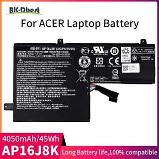 BK-Dbest 11.1V 45Wh แบตเตอรี่แล็ปท็อป AP16J8K สำหรับ Acer Chromebook 11 C731 C731T C731-C8VE C731-C78G C731-C7P9 Series