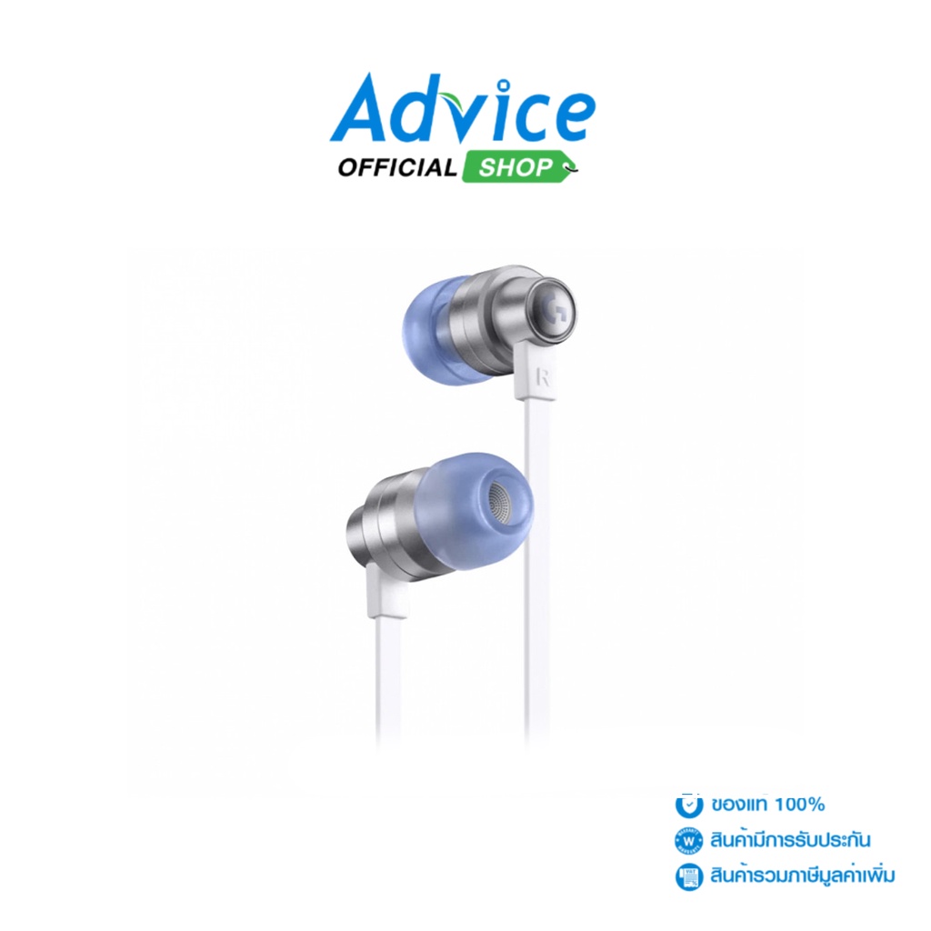 LOGITECH  HEADSET (IN-EAR) G333 GAMING (WHITE) - A0138128