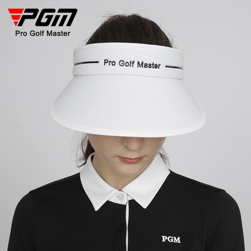 Pgm MZ048 Women Summer Visor Golf Cap Korean Style High Crown Golf Visor