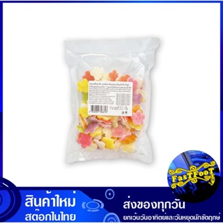 เยลลี่เจลาตินผสมมาร์ชแมลโลว์สำเร็จรูป สำหรับแต่งขนม รูปดอกไม้ 500 กรัม Jelly Gelatin Mixed With Marshmallows For Desse