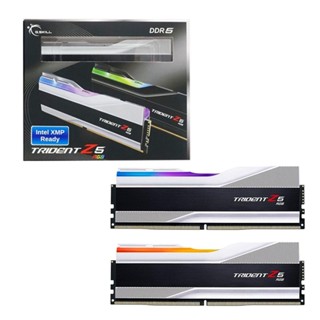 G.Skill Trident Z5 RGB 32GB (2x16GB) DDR5 DRAM 7600MHz CL36 Memory Kit (Silver)