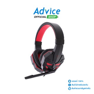 AULA หูฟัง HEADSET (2.0) AULA LB-01 (BLACK/RED)