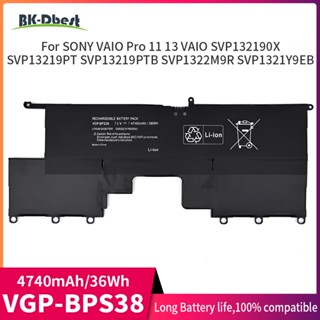 BK-Dbest แบตเตอรี่แล็ปท็อป7.5V 4740Mah แบตเตอรี่แล็ปท็อป BPS38สำหรับ SVP13 Pro13 Pro11 VGP-BPS38