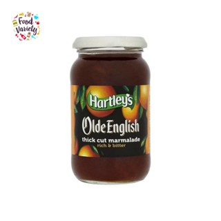 Hartleys Olde English Thick Cut Marmalade Rich &amp; Bitter 454g ฮาร์ทลี่ส์ แยมผิวส้มแบบหนาเข้มข้น 454 กรัม