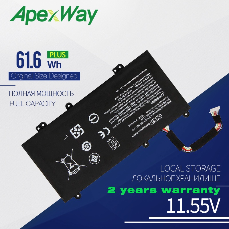 ApexWay SG03XL แบตเตอรี่สำหรับ Hp Envy 17-U110NR 17-U163CL 17-U273CL 17-U011NR 17-U108CA W7D93UA W2K
