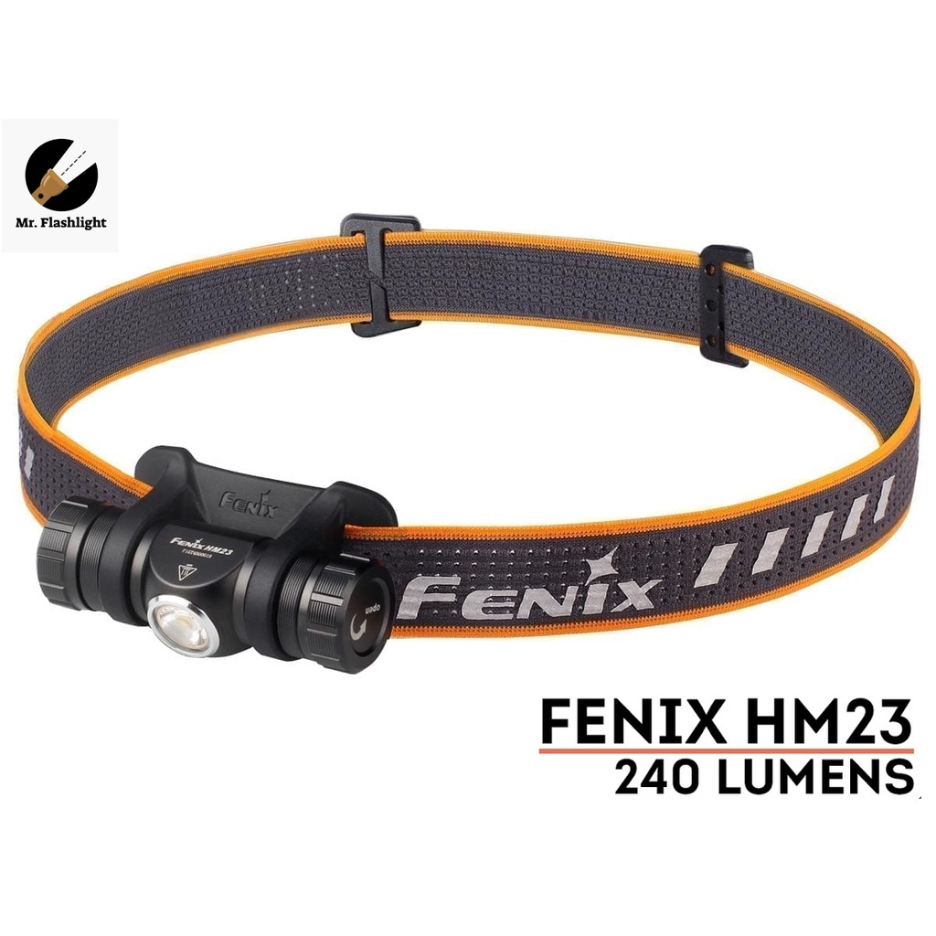 ┅❦✥ไฟฉายคาดหัว Fenix HM23 ใช้ถ่าน AA  240 Lumens (รับประกันศูนย์ไทย 3 ปี) (ออกใบกำกับภาษีได้)