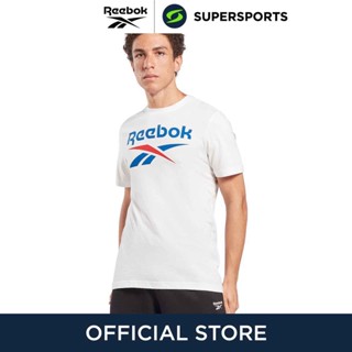 REEBOK Identity Big Logo เสื้อออกกำลังกายผู้ชาย เสื้อกีฬา