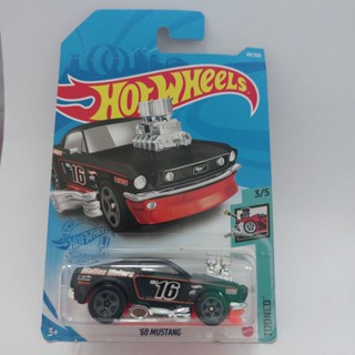 รถเหล็ก Hotwheels 68 MUSTANG (ib38)