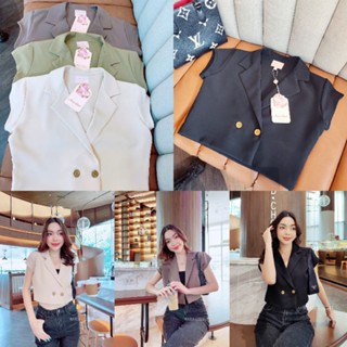 Korean Blazer 🎗 ครอปเบลเซอร์ลุคโคเรีย แมทช์ยังไงก็สวย / Maria Closet