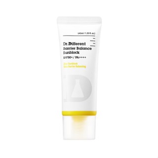 Dr.Different Barrier Balance Sunblock 40ml SPF50++PA++