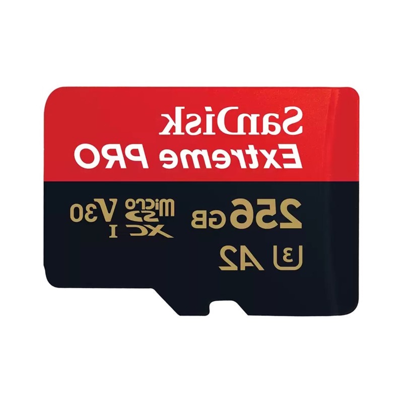 SANDISK  256GB Micro SD Card ไมโครเอสดีการ์ด Extreme Pro SDSQXCD-256G-GN6MA (200MB/s.) – A0144994