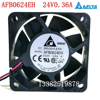 Afb0624eh ใหม่ ของแท้ พัดลมระบายความร้อนอินเวอร์เตอร์ DELTA 6025 24V 6 ซม. SH