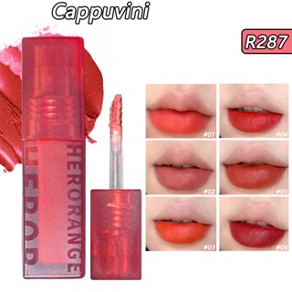 Cappuvini ลิปสติก เคลือบริมฝีปาก แก้ม ไวท์เทนนิ่ง 3 กรัม / ชิ้น