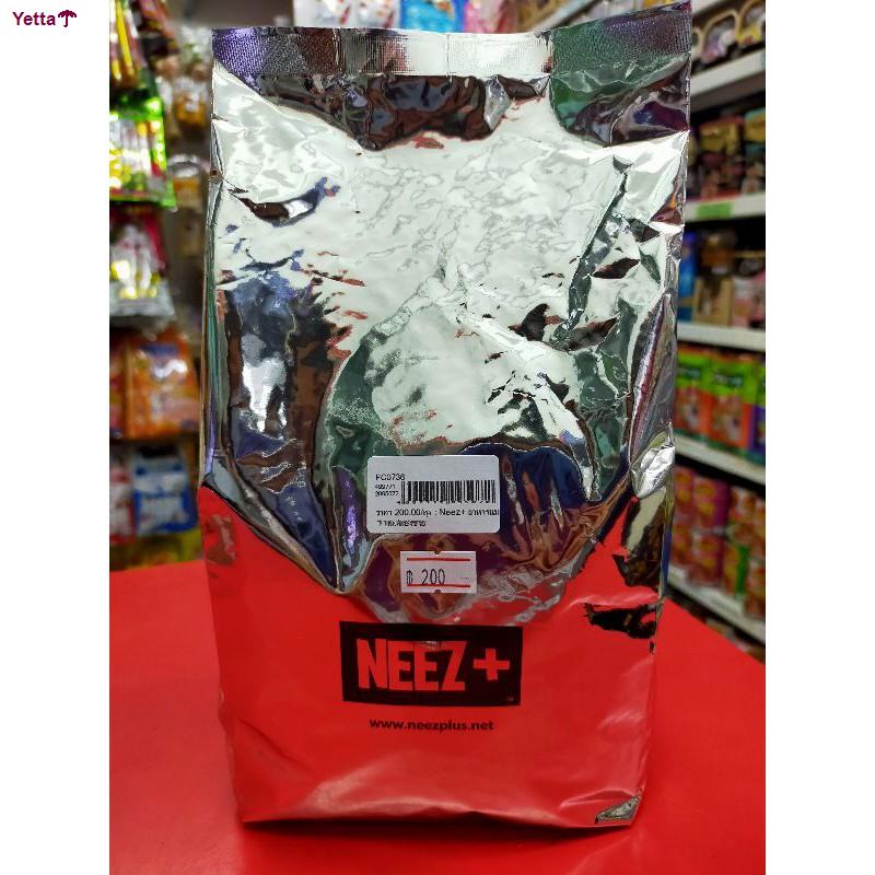COD#Neez+ อาหารแมว ถุงฟอยล์ 1 กก.‼️พร้อมส่ง ‼️