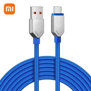 ภาพใหญ่: Braided Gaming Elbow Cable สายชาร์จ Black Shark 5pro สำหรับ Xiaomi 120W USB Type-C 6A สายชาร์จเร็วสำหรับ Xiaomi 13pro / Redmi K50 pro / Poco F4 GT