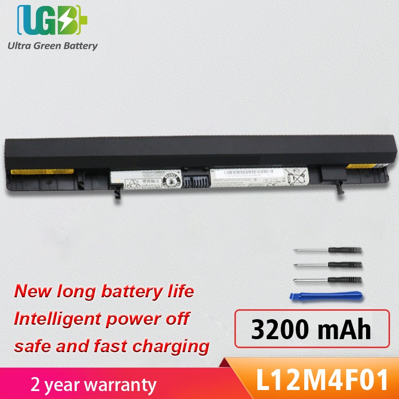 Original L12M4F01แบตเตอรี่สำหรับ Lenovo Flex 14 15 14d 15D 14M 15M S500 L12L4A01 L12S4A01 L12L4K51 L
