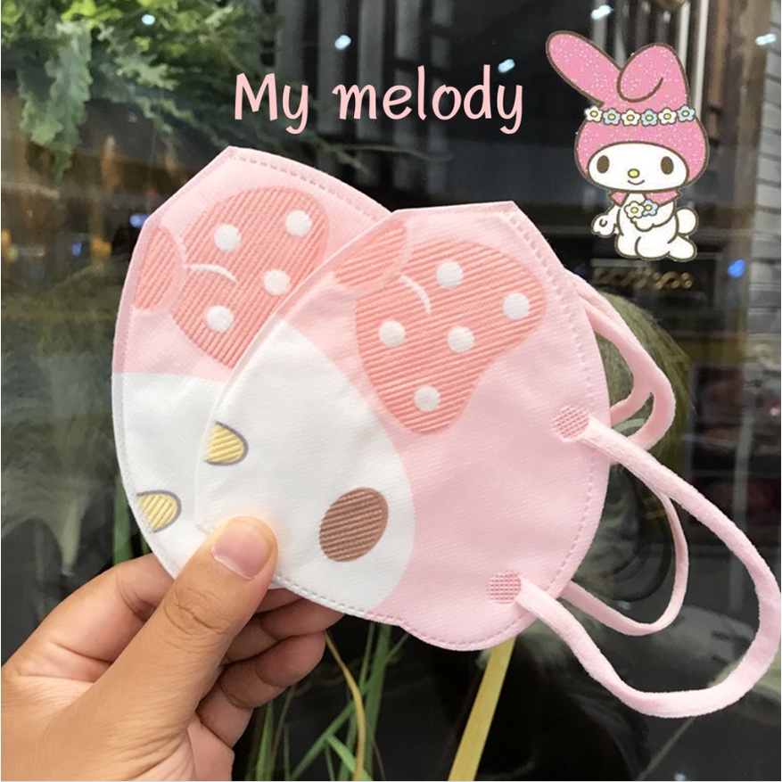 【Mask】{พร้อมส่ง} หน้ากาก แบบบาง ลายการ์ตูนเจ้าหญิง 3d แฟชั่นฤดูร้อน สําหรับเด็ก 3-12 ปี