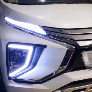 Mastersat Mitsubishi Xpander รุ่นปี 2017-19 ไฟ Led Day light+ไฟเลี้ยว ในกันชน honda-headlight-parts T2