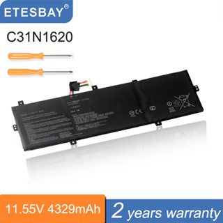 ETESBAY C31N1620 50WH/4329MAh แบตเตอรี่แล็ปท็อปสำหรับ Asus ZenBook UX430 UX430UQ UX430UQ-GV015T PRO PU404 PU404UF 3ICP5/