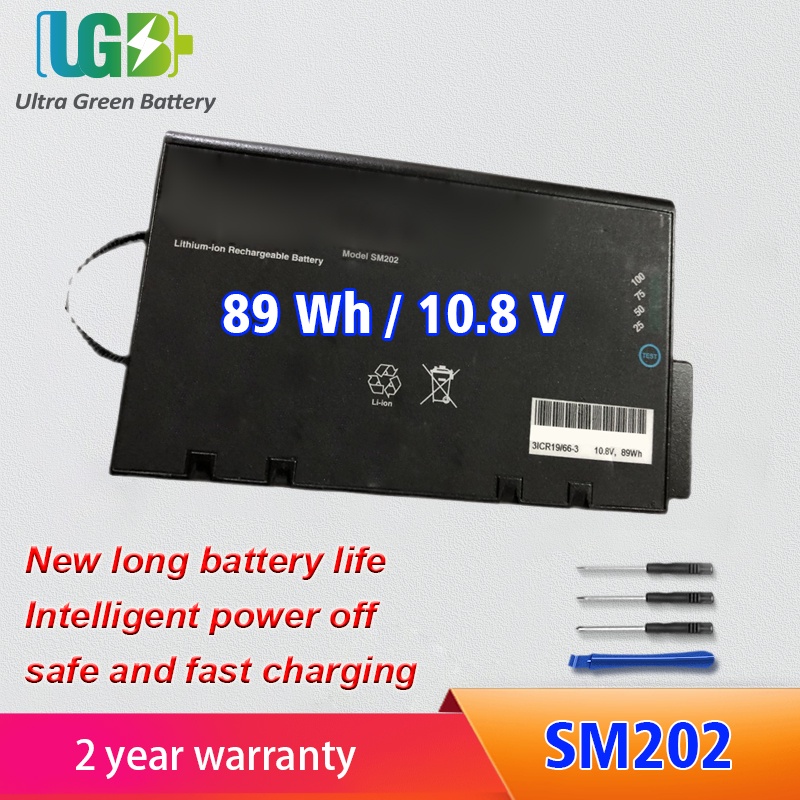 Original SM202แบตเตอรี่สำหรับ3ICR19/66-3 VS2 VM4/6/8/3 VS3 V24E M6 Monitor แบตเตอรี่10.8V 89Wh