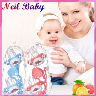 【Neil Baby】จุกนมหลอกเด็ก ซิลิโคนนุ่ม ลายการ์ตูน สําหรับเด็กทารกแรกเกิด