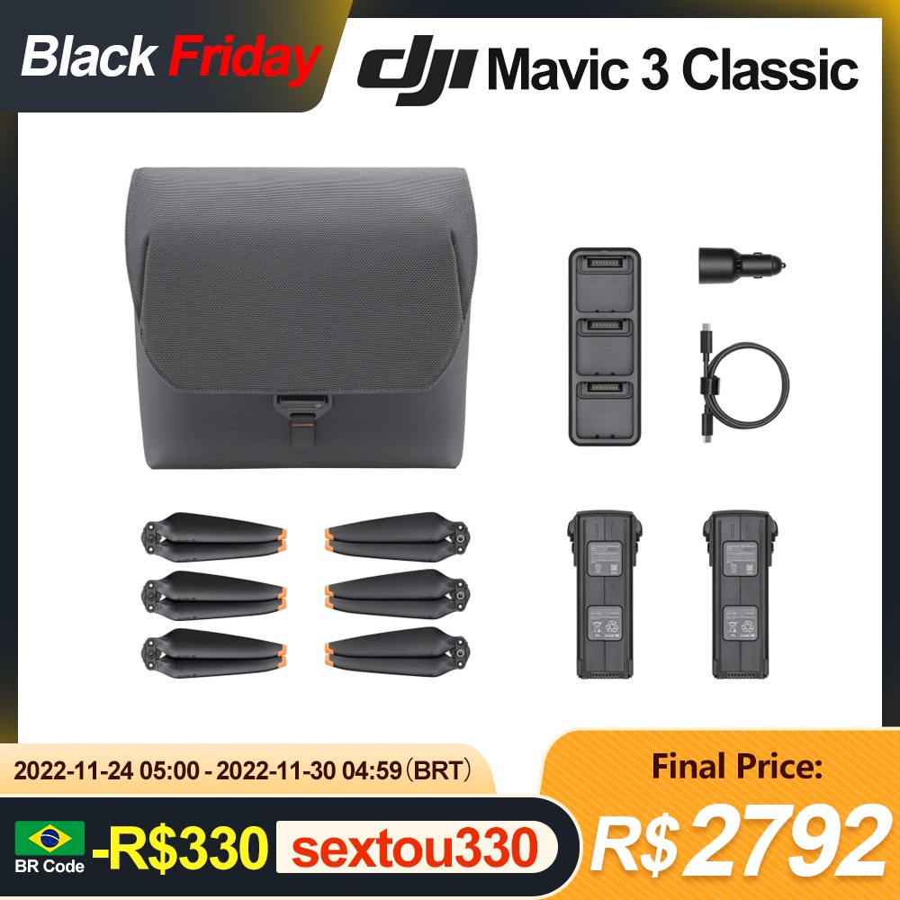 D.ji Mavic 3 Fly More Kit สำหรับ D.ji Mavic 3 Classic Mavic 3 Cine แบตเตอรี่ Drone อุปกรณ์เสริมเดิม D.ji ใหม่เอี่ยม Sto