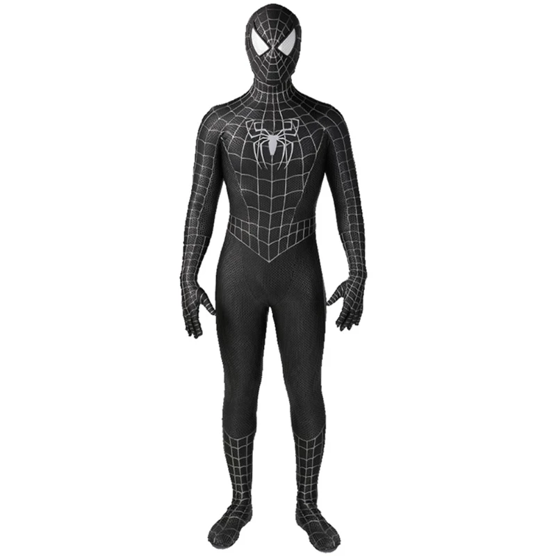 Maguire Sperman เครื่องแต่งกายสีดํา/สีแดง Raimi Man คอสเพลย์ Superboys Zentai สูท thumbnail 8