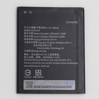 2900MAh/3000MAh BL243แบตเตอรี่สำหรับ Lenovo K3หมายเหตุ K50-T5 K50-T3S A7000 A5500 A5860 A5600 A7600เปลี่ยนแบตเตอรี่