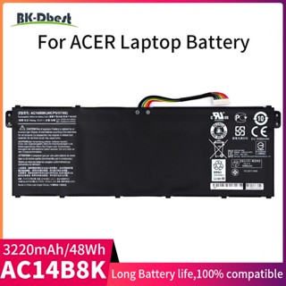 BK-Dbest ใหม่ AC14B8K แบตเตอรี่แบบชาร์จไฟได้ ICP5/57/80 4ICP5/57/80สำหรับ Acer Aspire V3-371 V5-122แบตเตอรี่