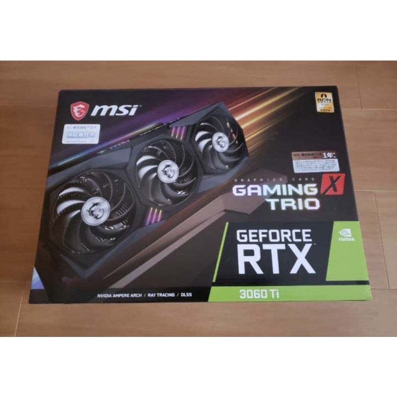 MSI GeForce RTX 3060 Ti GAMING X TRIO RTX3060Ti/ 8GB(GDDR6)/PCI-