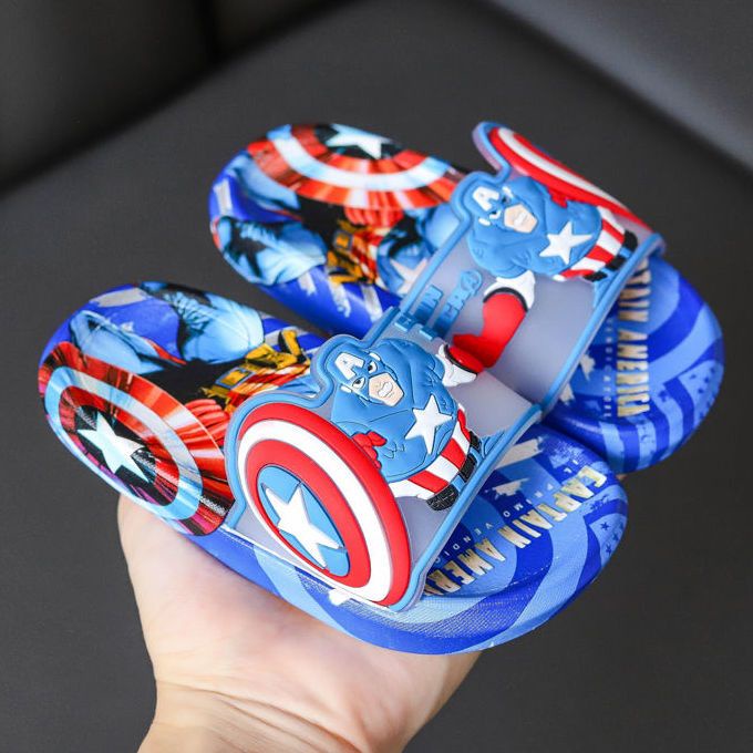 เด็ก Flip Flops Rrness Man พิมพ์การ์ตูน Charater Slip บนรองเท้าแตะสําหรับชาย gilrs รองเท้าแตะของขวัญ